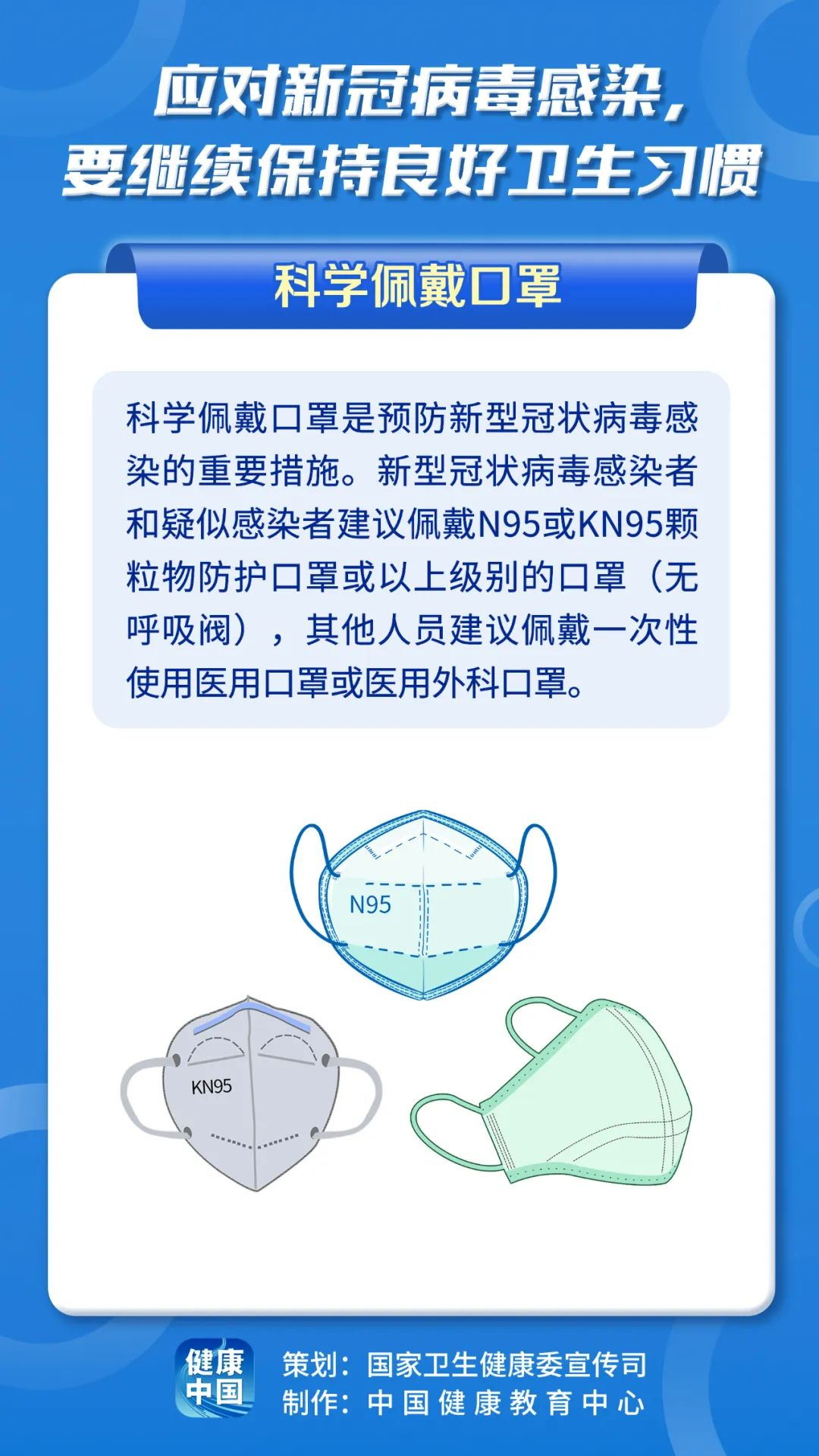 应对新冠病毒，请继续保持良好卫生习惯！