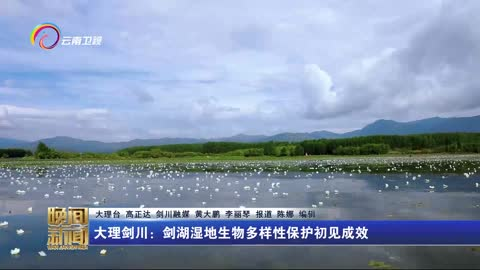 大理剑川：剑湖湿地生物多样性保护初见成效