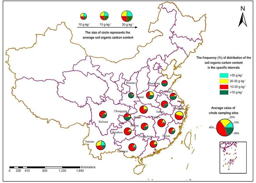 云南茶区SOC含量最高，中国茶科所研究明确中国茶园土壤有机碳空间分布特征