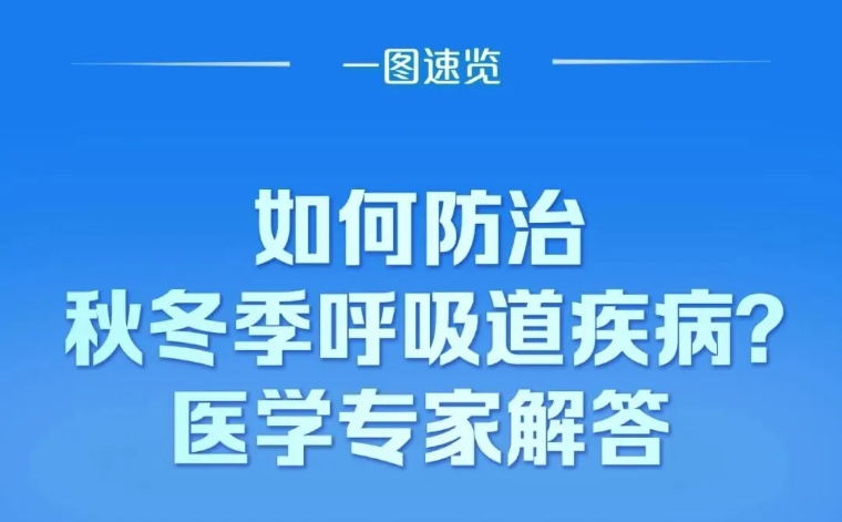 如何防治秋冬季呼吸道疾病？医学专家解答→